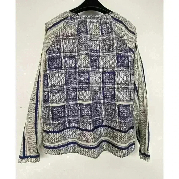 coster copenhagen cotton blue and white oversize blouse Size 38 - Picture 3 of 6